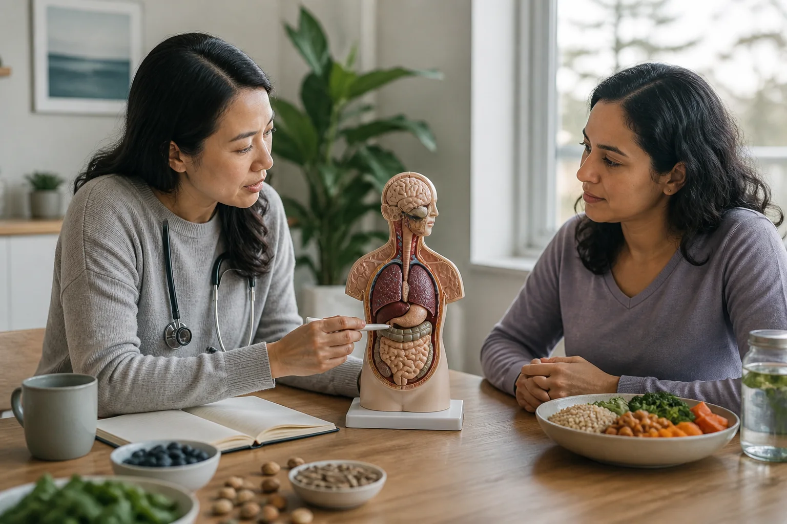Editorial photograph for The Gut-Brain Connection — What's Real and What's Hype