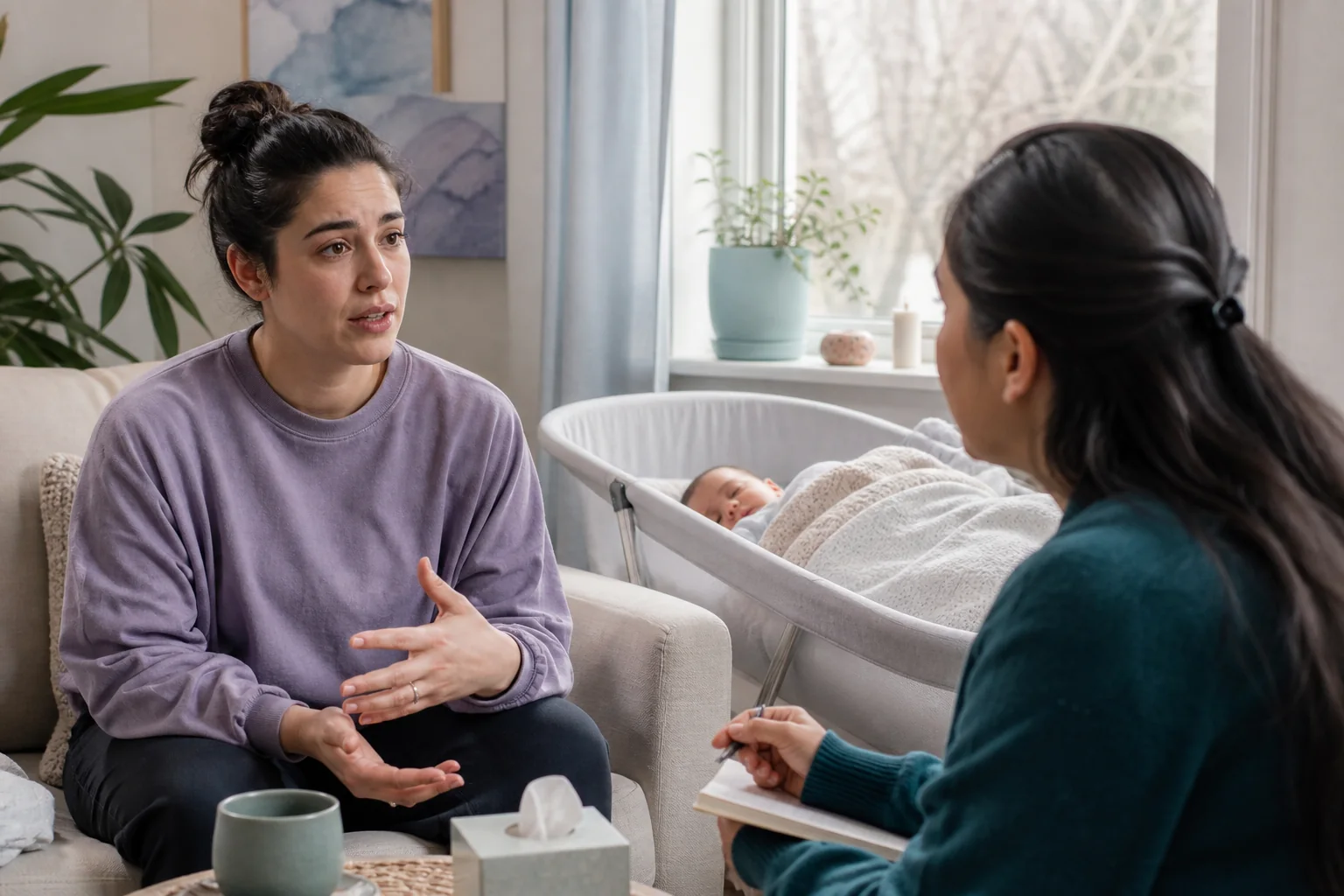 Editorial photograph for Postpartum Mental Health — What's Real, What's Common, and When to Seek Help