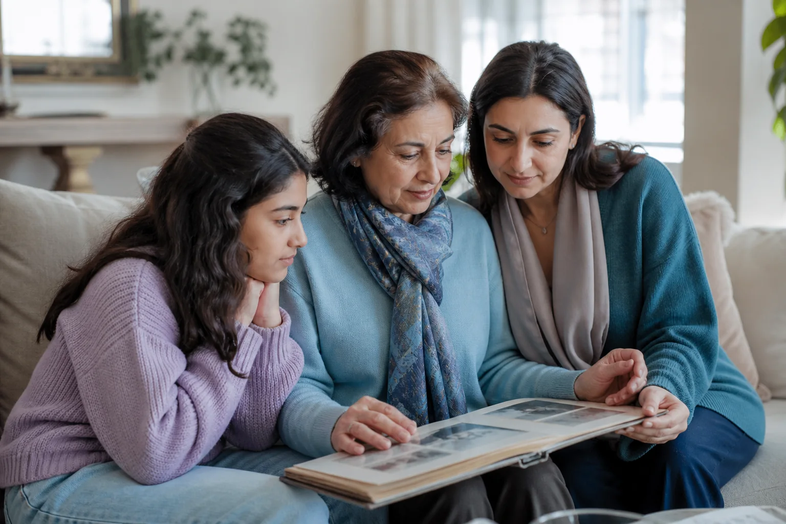 Editorial photograph for What Your Parents Carried — Intergenerational Trauma in Iranian Families