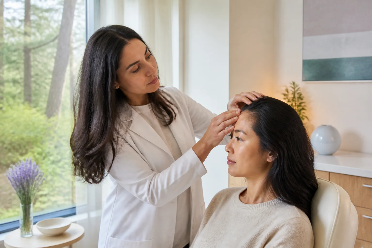 Editorial photograph for Hair Restoration Injection