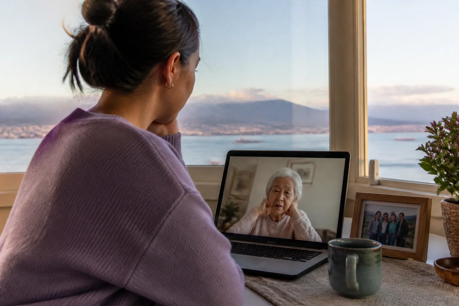 Editorial photograph for Loving Aging Parents Across an Ocean