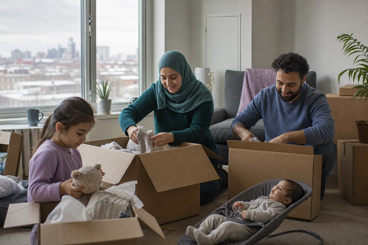 Editorial photograph for Newcomers to Canada — The Invisible Work of the First Three Years